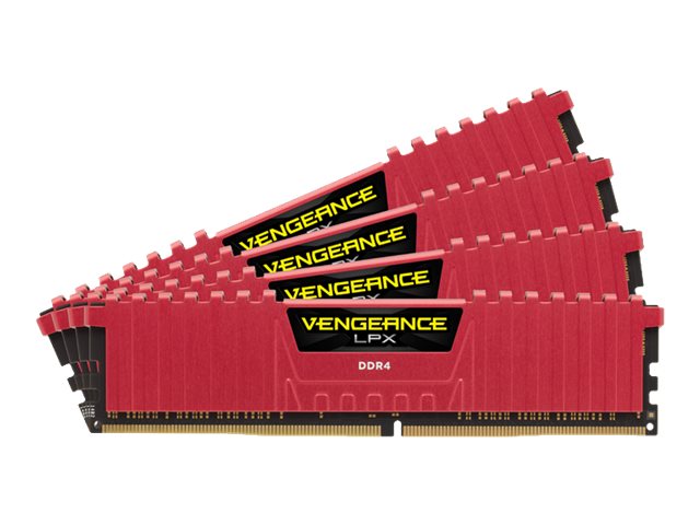 DDR4 64GB 2133-13 Vengeance LPX czerwony (red)K4 Corsair