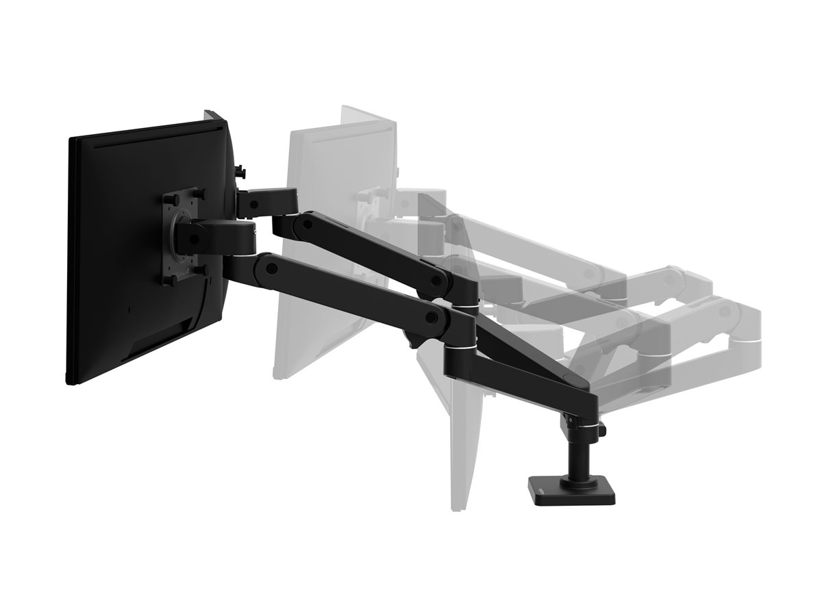 Ergotron LX Pro montážní sada - modulární - pro 2 LCD displeje - vedle sebe - černá – foto 4