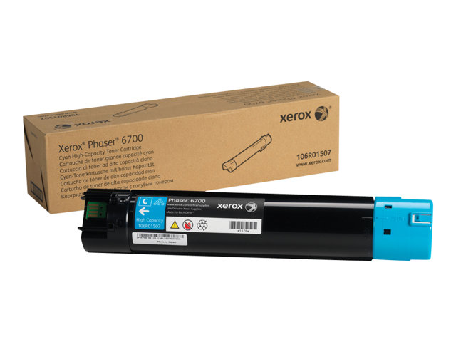 CYAN HIGH CAPACITY TONER CARTRIDGE PHASER 6700 – Xerox