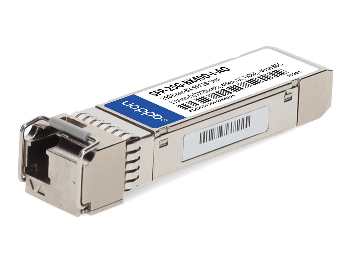 AddOn - SFP28 transceiver module (equivalent to: Cisco SFP-25G-BX40D-I)