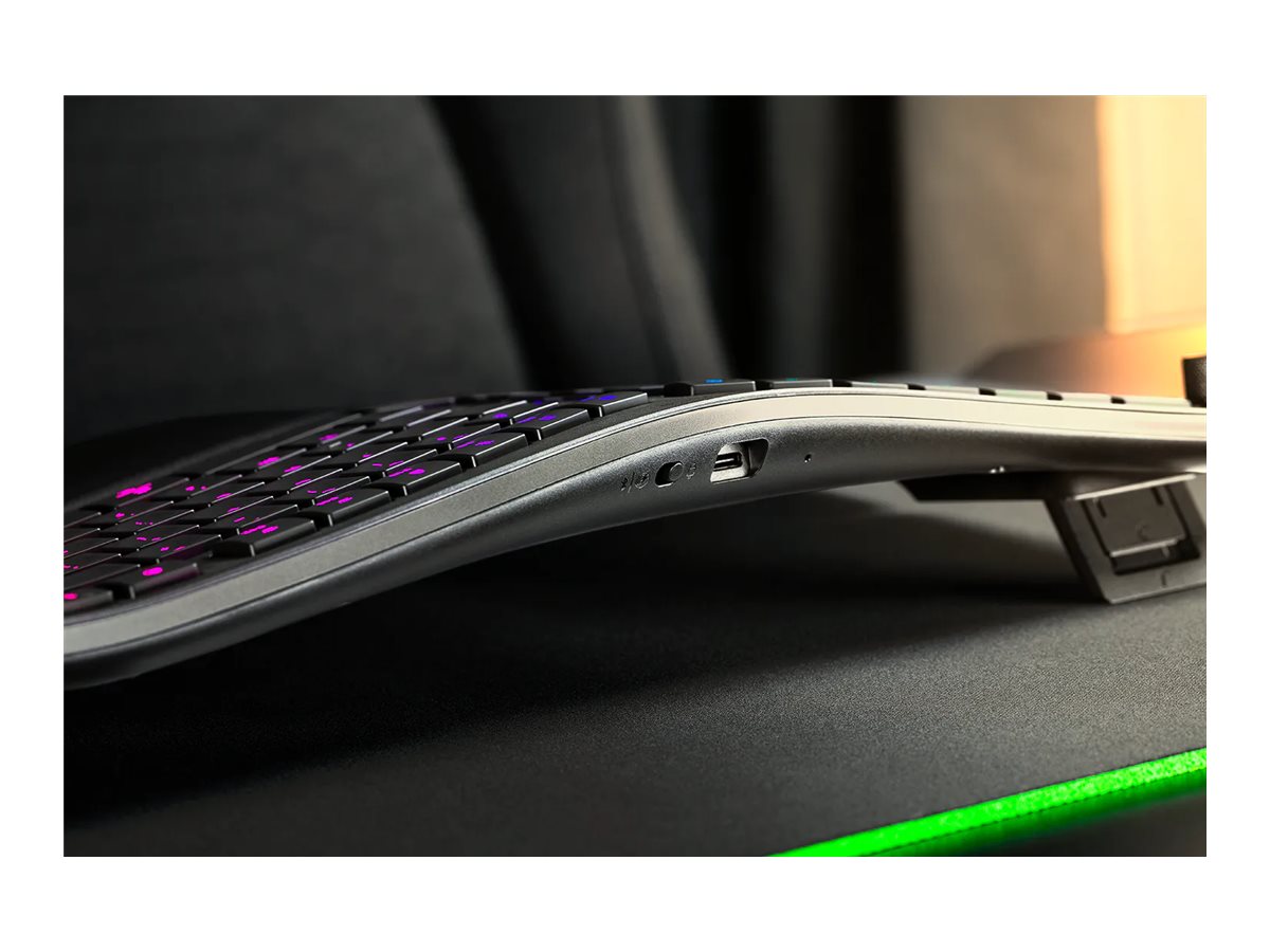 Razer Pro Type Ergo keyboard low profile QWERTY US Input Usage / lifestyle Right-angle 72740
