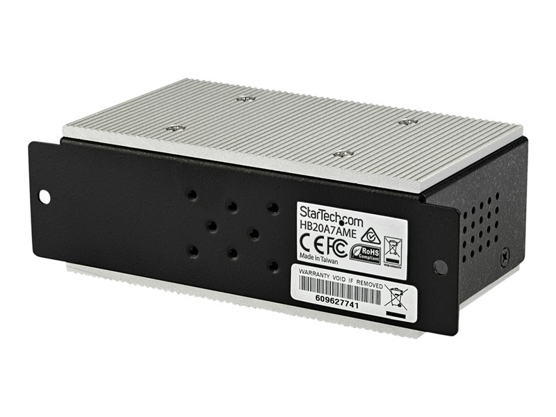 StarTech.com Hub USB 3.0 industriel à 10 ports - Alimentation externe -  Protection contre DES et les surtensions jusqu'à 350 W (HB30A10AME) -  concentrateur (hub) - 10 ports - Conformité TAA - HB30A10AME