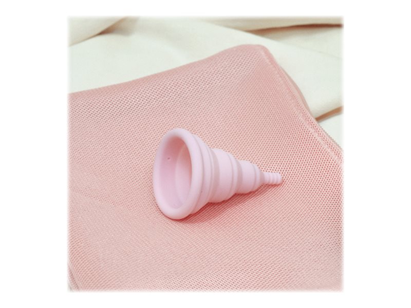 Intimina Lily Cup Compact - Small Menstrual Cup with Flat-fold Compact  Design, Disposable Menstrual Cups, Period Cup Reusable (Size A)