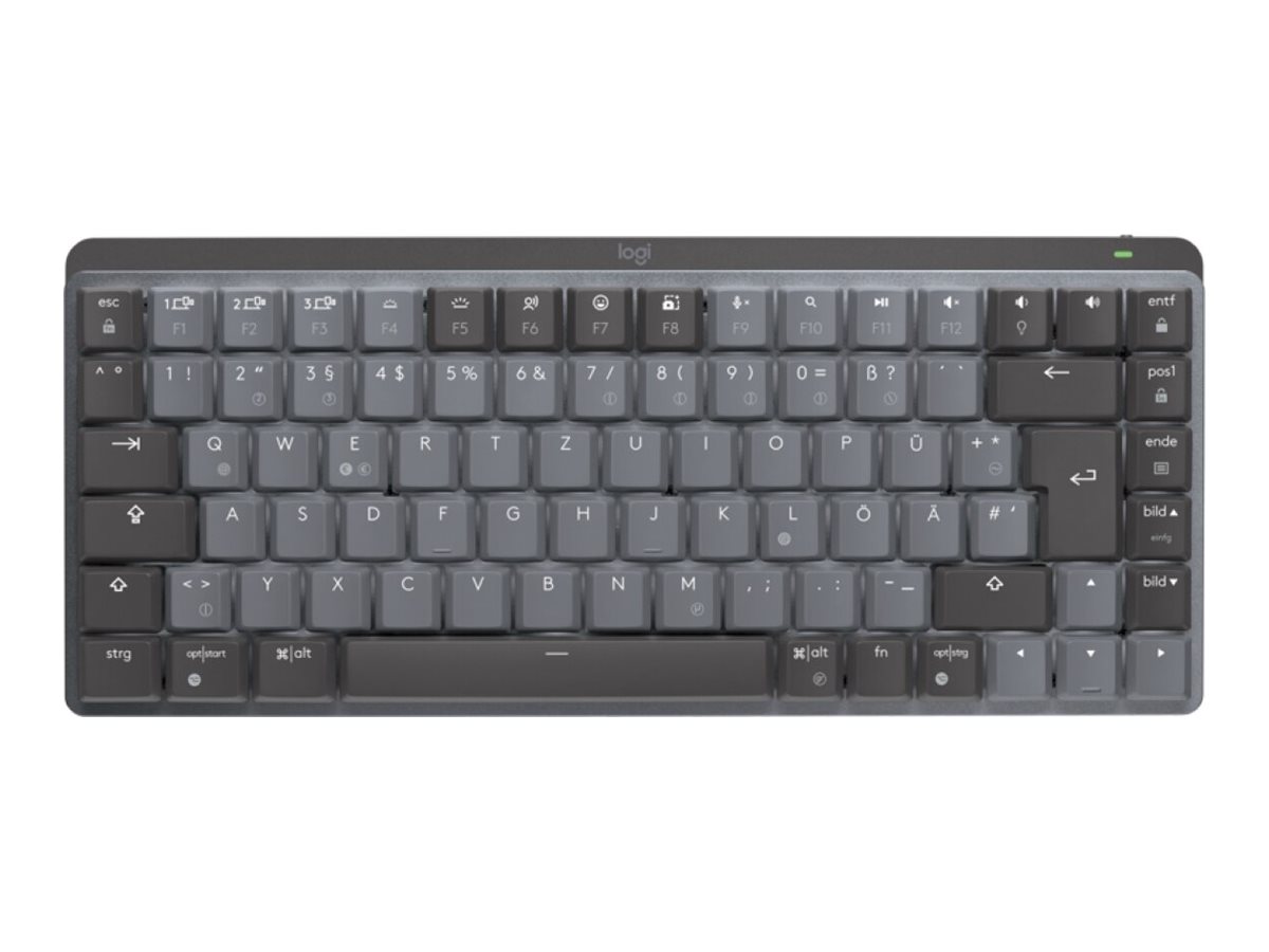 Logitech Master Series MX Mechanical Mini - klávesnice - AZERTY - francouzská - grafit Vstupní zařízení