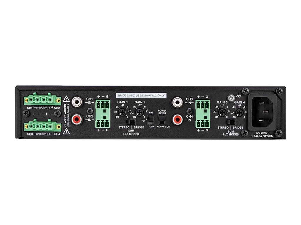 X Series Amplifier – Crestron