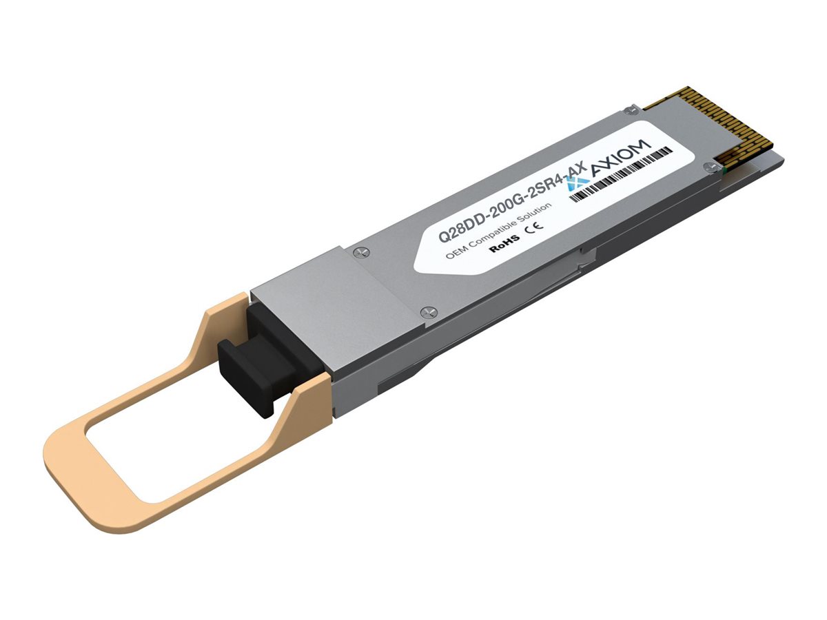 Axiom - QSFP28-DD transceiver module (equivalent to: Dell Q28DD-200G-2SR4)