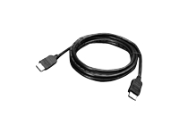 Lenovo - HDMI cable - HDMI male to HDMI male - 6.6 ft