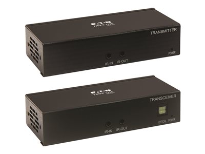 Eaton Tripp Lite Series HDMI over Cat6 Extender Kit, Transmitter and Receiver with Repeater, 4K 60Hz, 4:4:4, IR, HDR, PoC, 70 m., TAA