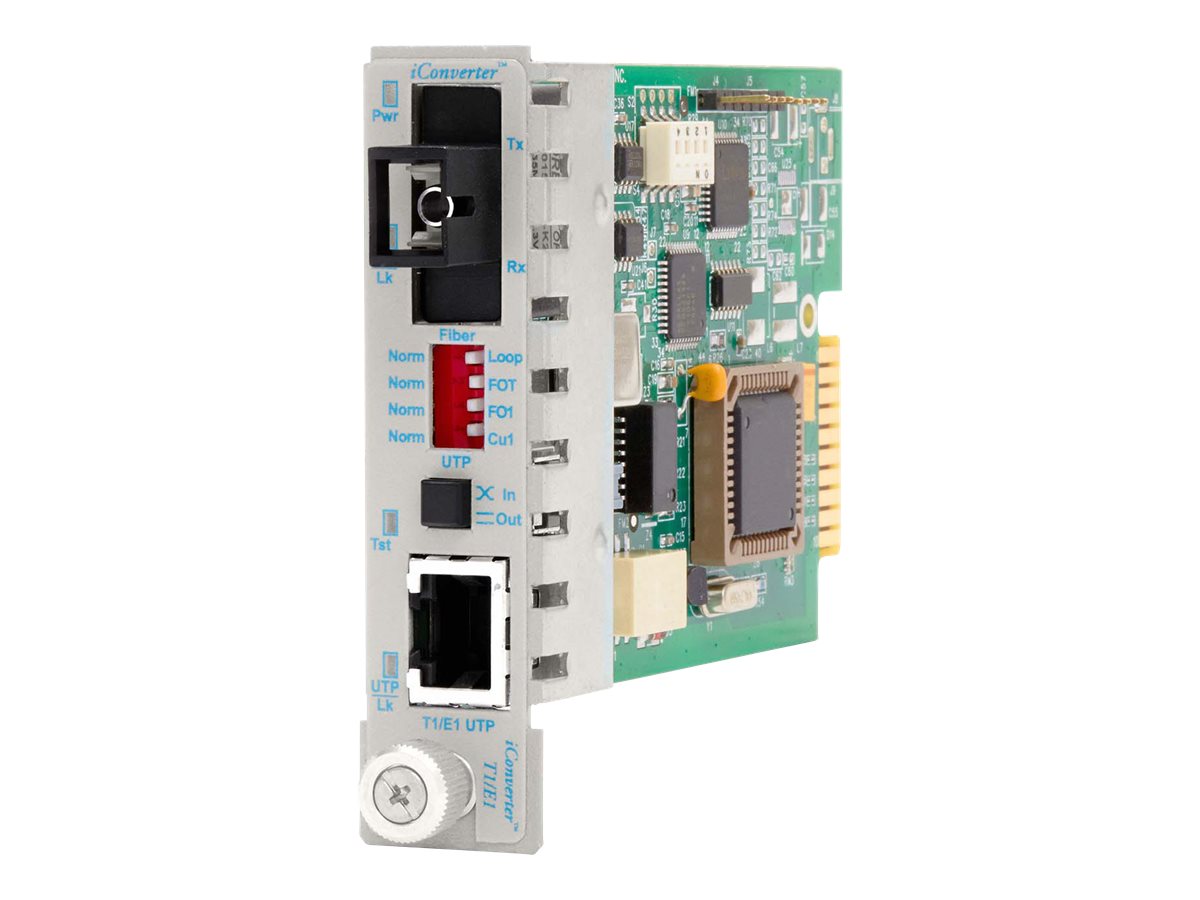 Omnitron iConverter T1/E1