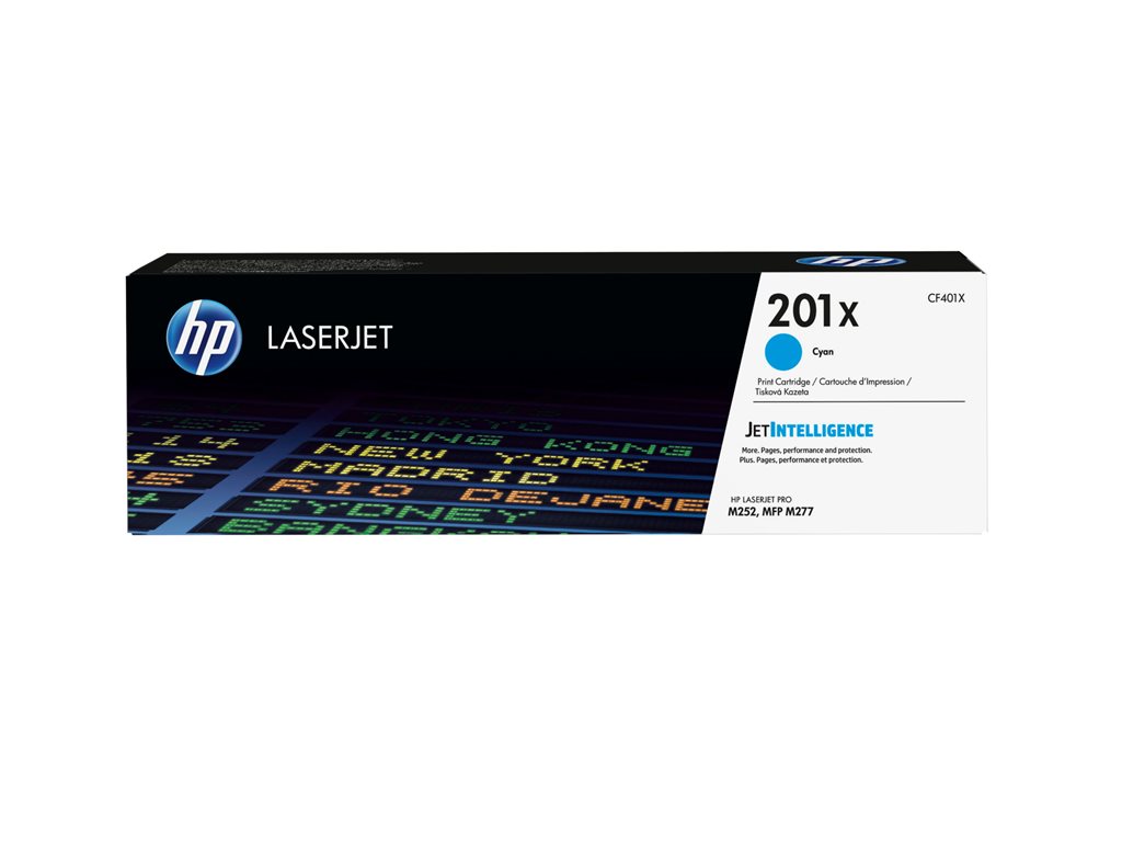HP 201X Tonercartridge cyan