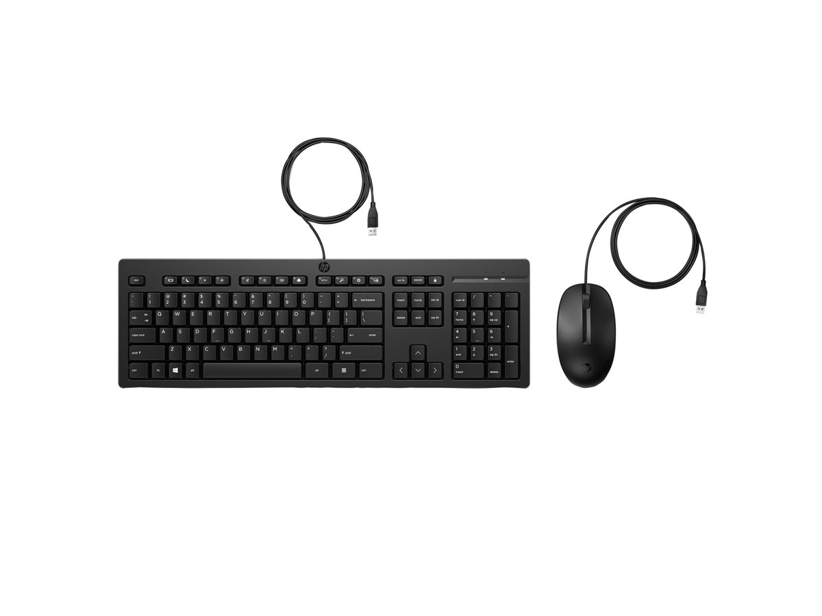 HP Drátová klávesnice a myš – foto 2