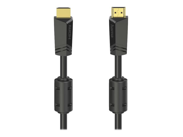 Hama HDMI cable with Ethernet - 10 m