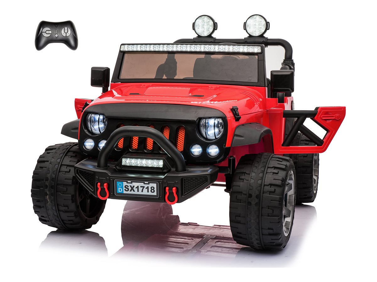 Kids on Wheelz Jeep Wrangler Real 2 Seat Off-Roader