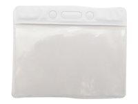 Brady People ID Card holder for 86 x 57 mm white, clear (pack of 1