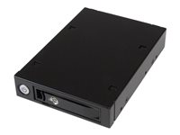 StarTech.com Mobile Rack Backplane for 2.5" SATA/SAS Drive - Supports 5mm-15 mm SSDs/HDDs - Hot Swap Vented Metal Enclosure (