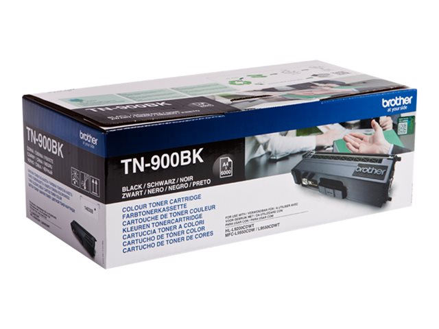 Image of Brother TN900BK - black - original - toner cartridge