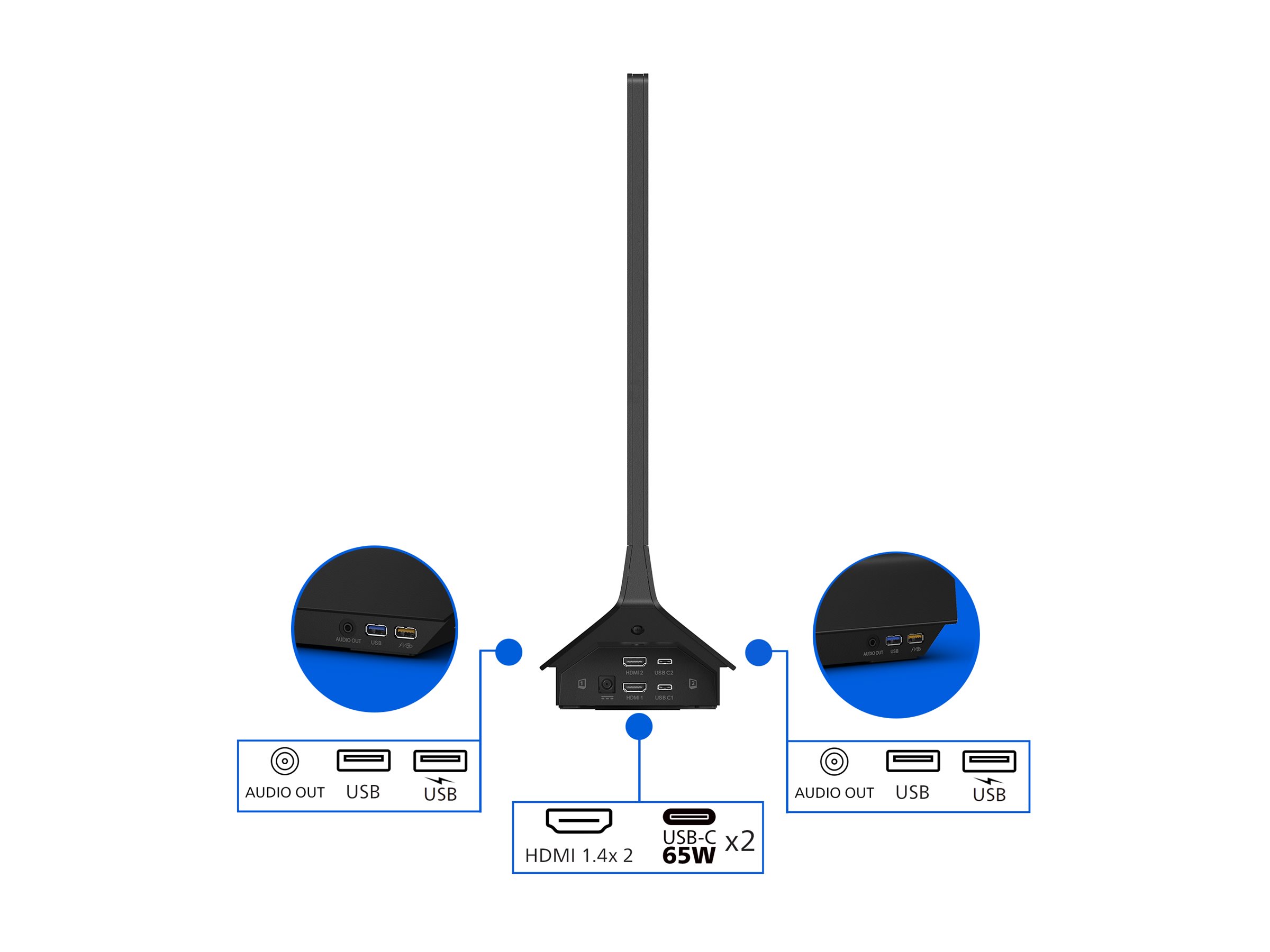 An image of Philips 24B2D5300 - LED monitor - Full HD (1080p) - 24"