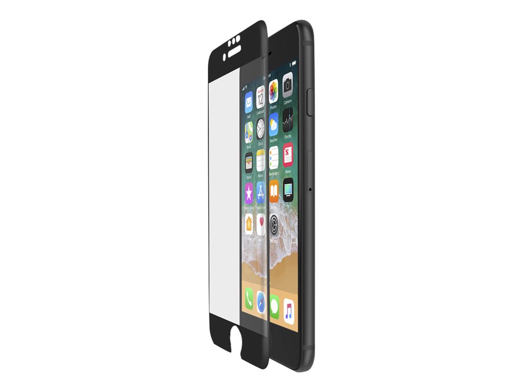 Belkin ScreenForce Tempered Glass Black Screen Protector - For L – Belkin Components