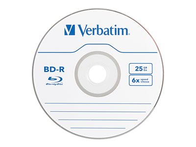 Verbatim - 3 x BD-R - 25 GB 6x