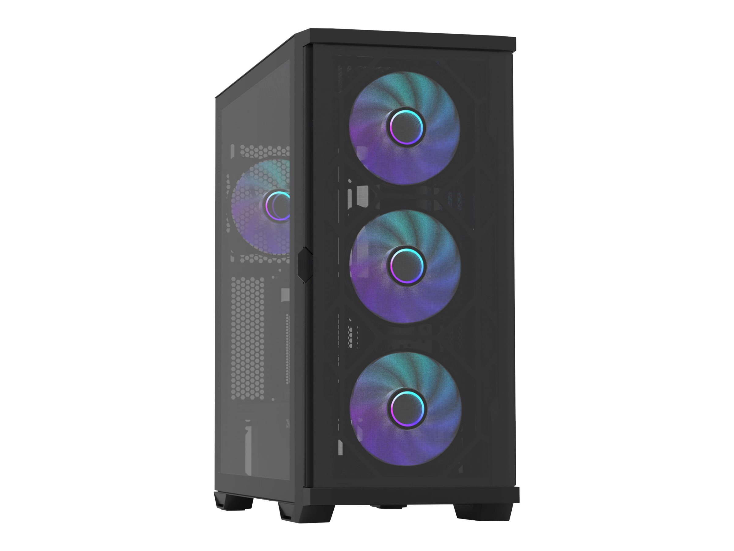 Zalman Z10 DUO mid tower Product shot Left-angle 79904