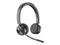 Poly Savi 7220 Office - Savi 7200 Series - headset - on-ear - DECT - wireless - black