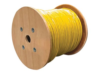 Eaton Tripp Lite Series Plenum-Rated Bulk Access Control Cable, Yellow, 1000 ft. (305 m)