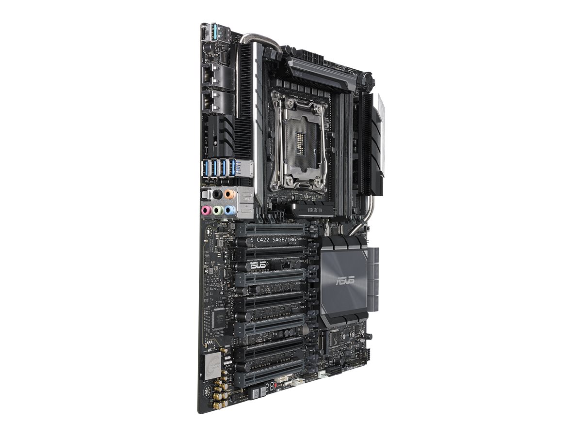 ASUS WS C422 SAGE/10G - základní deska - SSI CEB - LGA2066 Socket - C422 – foto 6