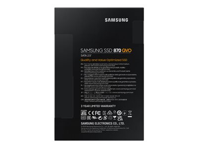 SAMSUNG 870 QVO SSD 8TB SATA 6,35cm - MZ-77Q8T0BW