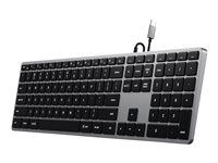 Satechi Slim W3 Tastatur Ja Kabling Nordisk