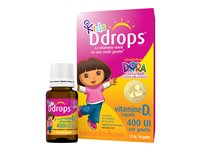 Ddrops Kids Liquid Vitamin D Drops 400IU - 60 Drops
