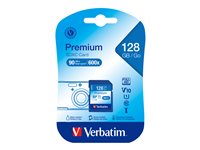 Verbatim Premium Flash memory card 128 GB UHS Class 1 / Class10 600x SDXC UHS-