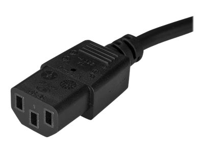 StarTech 1 m (3 ft.) Power Supply Cord AS/NZS 3112 to C13 power cable AS/NZS 3112 to power Product shot Close-up 74550