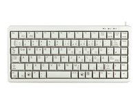 CHERRY Compact-Keyboard G84-4100 - keyboard - German - light grey Input Device