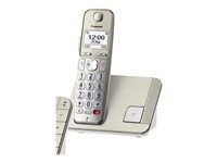 Panasonic KX-TGE250 Trådløs telefon Ingen nummervisning Beige