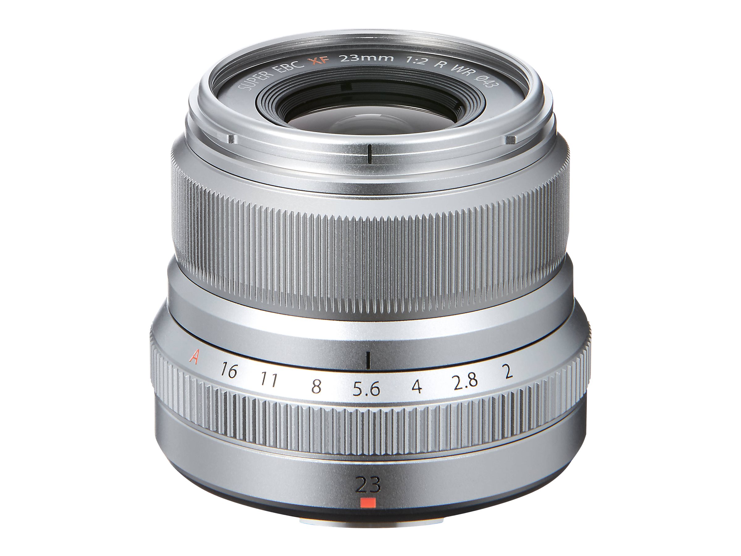 Fujifilm XF 23mm F2 R WR Lens - Silver - 600017197