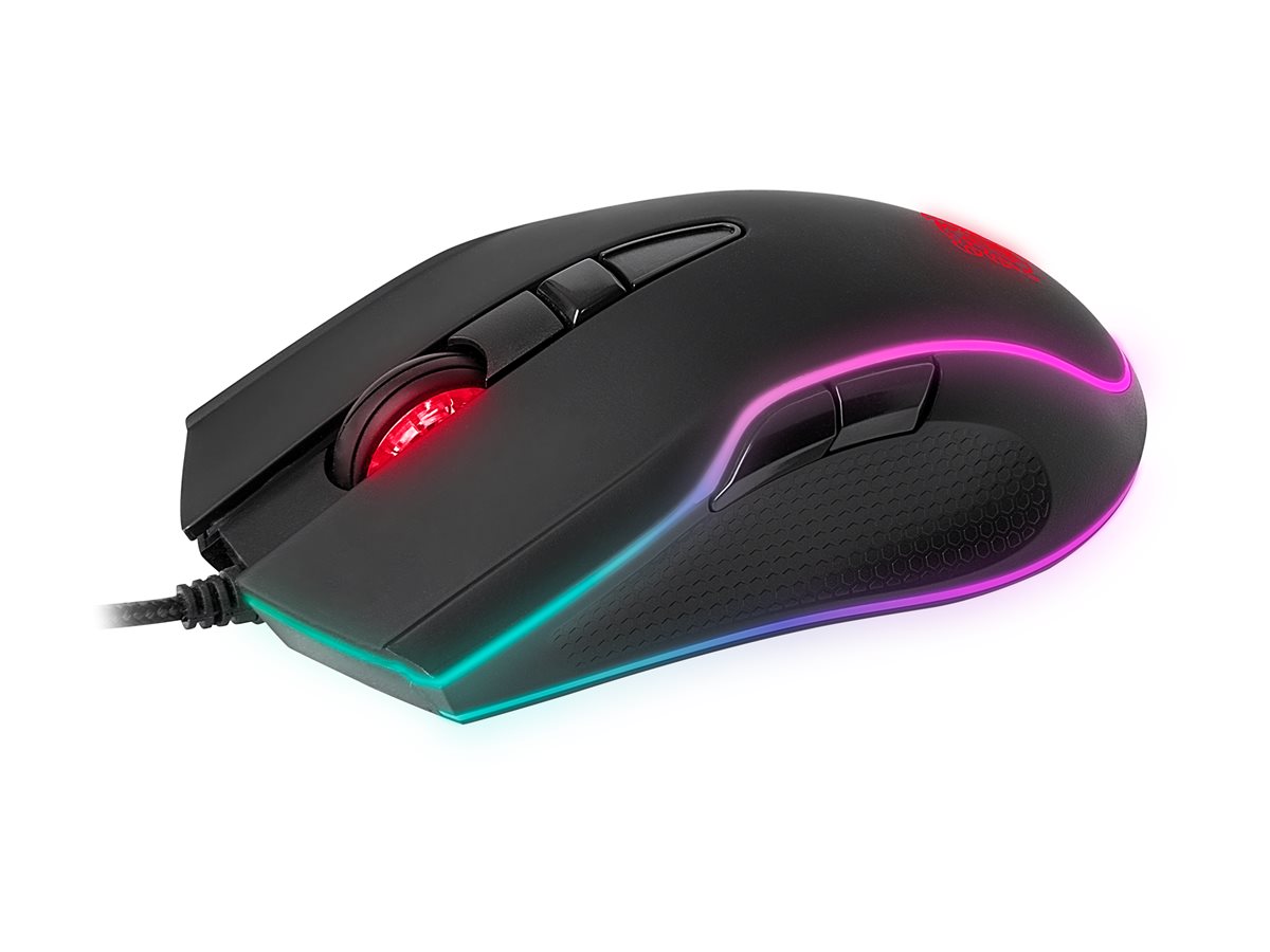 Tt eSPORTS NEROS RGB mouse USB Product shot Back 78850