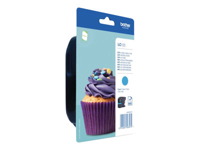 LC123C - High Yield - cyan - original - blister - 