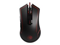 Lexip X TSUME Optisk Trådløs Kablet Sort Rød