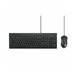 KM100 EQ - keyboard and mouse set - QWERTY - UK - 