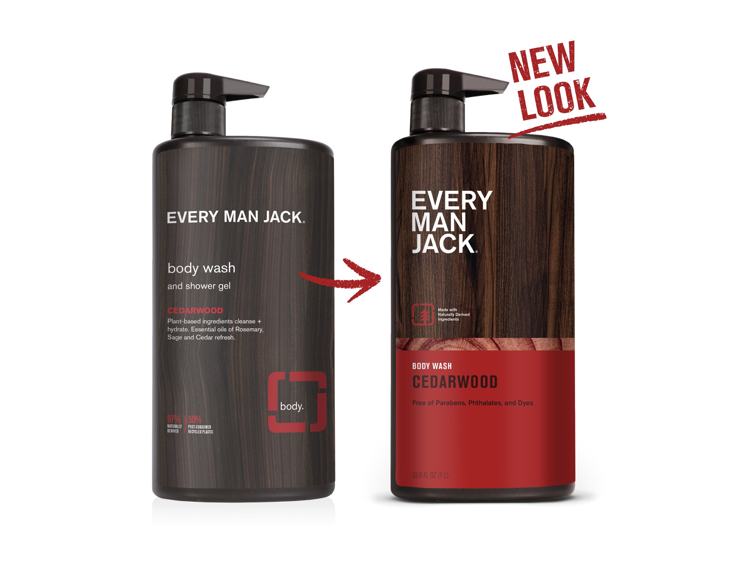 Every Man Jack 3-in-1 All-Over Wash - 945ml