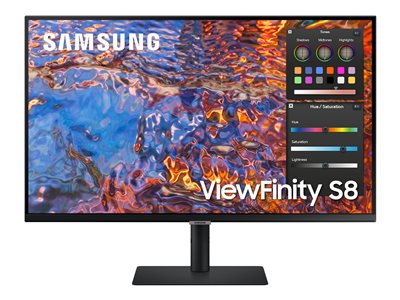 Product  Samsung ViewFinity S8 S32B800PXP - S80PB Series - LED