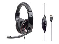 Gembird MHS-U-001 Kabling Headset Sort