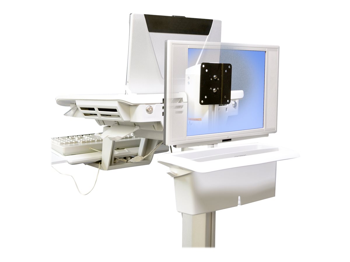 Ergotron StyleView Rear VESA Mount Kit upevňovací komponent - pro Displej LCD - černá – foto 2