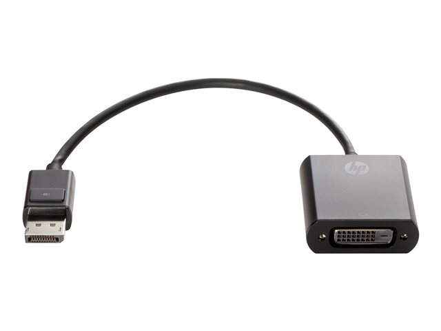 Image of HP DisplayPort to DVI-D Adapter - DisplayPort adapter - 19 cm