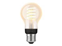 Philips Hue White ambiance LED-filament-lyspære 7W G 550lumen 2200-4500K Varmt til køligt hvidt lys