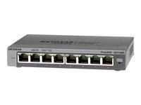 NETGEAR Plus GS108Ev3 - switch - 8 ports - unmanaged