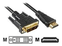 Sharkoon Videokabel HDMI / DVI 2m
