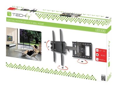 TECHLY Wandhalterung fuer LCD TV SCHWARZ