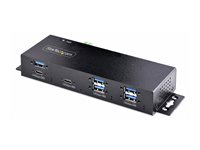 StarTech.com 7-Port Industrial USB Hub 10Gbps Hub, Metal, Mountable, TAA Hub 7 porte USB