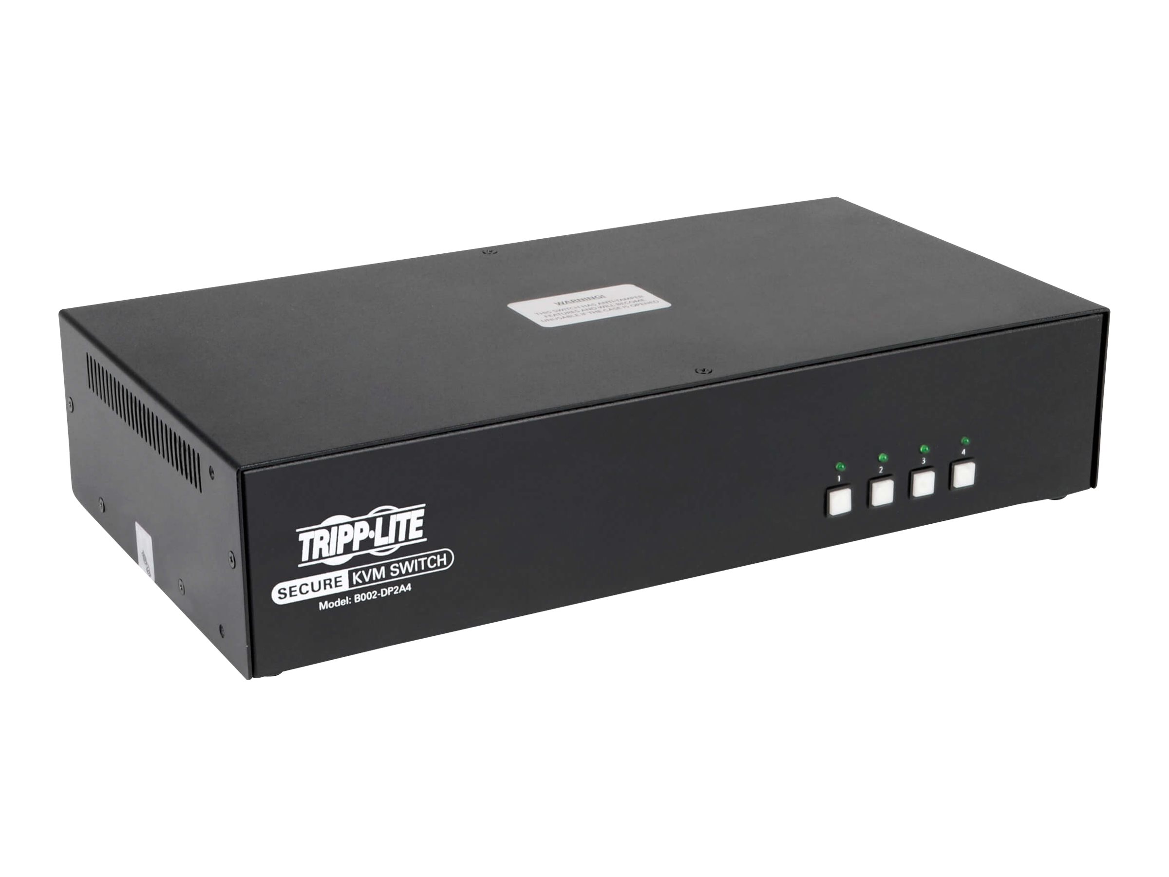 Tripp Lite Secure KVM Switch, Dual Monitor, DisplayPort to DisplayPort